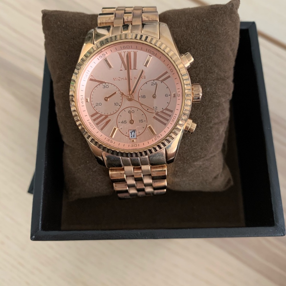 Michael Kors Rose Gold Watch